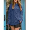 imageANRABESS Sweaters for Women Oversized Crewneck Long Sleeve Casual Loose Cable Knit Pullover Tops 2025 Fall Winter OutfitsDeep Blue