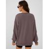 imageANRABESS Women Oversized Long Sleeve Sweatshirts Crewneck Side Slit Loose Teen Girl Pullover Top 2025 Fall Y2K Trendy OutfitsCamel
