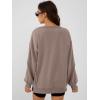 imageANRABESS Women Oversized Long Sleeve Sweatshirts Crewneck Side Slit Loose Teen Girl Pullover Top 2025 Fall Y2K Trendy OutfitsKhaki