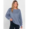 imageANRABESS Women Oversized Long Sleeve Sweatshirts Crewneck Side Slit Loose Teen Girl Pullover Top 2025 Fall Y2K Trendy OutfitsLight Blue