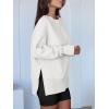 imageANRABESS Women Oversized Sweatshirts Thumbhole Long Sleeve Hoodies Shirts 2025 Fall Side Slit Pullover Top Teen Y2k OutfitsWhite
