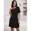 imageANRABESS Women Short Sleeve Sleep Night Shirts Comfy Nightgowns Ribbed Pajamas House Sweater Dress 2025 Fall SleepwearBlack