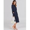imageANRABESS Womens 2 Piece Outfits Sweater Dresses Set Midi Skirt Sets Long Sleeve Crop Top Bodycon Ribbed Knit Dress 2025 FallNavy Blue