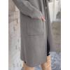 imageANRABESS Womens Cardigan Long Sweater Oversized Open Front Knit Coatigan Duster Coat 2025 Trendy Fall Outfits OuterwearGray
