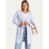 imageANRABESS Womens Cardigan Sweater Open Front Knit Long Coatigan Dressy Casual Jacket Coat 2025 Fall Outfits Classy ClothesLight Blue