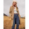 imageANRABESS Womens Cardigan Sweater Open Front Knit Long Coatigan Dressy Casual Jacket Coat 2025 Fall Outfits Classy ClothesLight Brown
