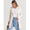imageANRABESS Womens Cardigan Sweater Open Front Knit Long Coatigan Dressy Casual Jacket Coat 2025 Fall Outfits Classy ClothesOffwhite