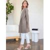imageANRABESS Womens Cardigan Sweater Open Front Knit Long Coatigan Dressy Casual Jacket Coat 2025 Fall Outfits Classy ClothesTaupe