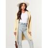 imageANRABESS Womens Cardigan Sweater Oversized Coatigan Knitted Hooded Coat 2025 Fall Outfits OutwearKhaki Beige