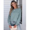 imageANRABESS Womens Long Sleeve Shirts Crewneck Oversized Tops Casual 2025 Fall Trendy TShirts Tee Blouse with Pockets ClothesLake