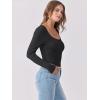 imageANRABESS Womens Long Sleeve Tops Scoop Neck Rib Knit Shirts Slim Fitted Basic Tee Teen Girl 2025 Fall Outfits Trendy ClothesBlack