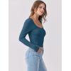 imageANRABESS Womens Long Sleeve Tops Scoop Neck Rib Knit Shirts Slim Fitted Basic Tee Teen Girl 2025 Fall Outfits Trendy ClothesDeep Blue