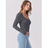 imageANRABESS Womens Long Sleeve Tops Scoop Neck Rib Knit Shirts Slim Fitted Basic Tee Teen Girl 2025 Fall Outfits Trendy ClothesDeep Grey