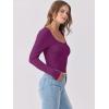 imageANRABESS Womens Long Sleeve Tops Scoop Neck Rib Knit Shirts Slim Fitted Basic Tee Teen Girl 2025 Fall Outfits Trendy ClothesPurple
