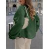 imageANRABESS Womens Oversized Sweaters 2025 Long Sleeve Fuzzy Knit Casual Chunky Pullover Sweater Fall Outfits ClothesArmy Green