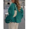 imageANRABESS Womens Oversized Sweaters 2025 Long Sleeve Fuzzy Knit Casual Chunky Pullover Sweater Fall Outfits ClothesDark Green