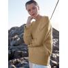 imageANRABESS Womens Oversized Sweaters 2025 Long Sleeve Fuzzy Knit Casual Chunky Pullover Sweater Fall Outfits ClothesDark Khaki