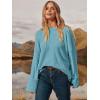 imageANRABESS Womens Oversized Sweaters 2025 Long Sleeve Fuzzy Knit Casual Chunky Pullover Sweater Fall Outfits ClothesLake
