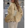 imageANRABESS Womens Oversized Sweaters 2025 Long Sleeve Fuzzy Knit Casual Chunky Pullover Sweater Fall Outfits ClothesLight Khaki