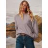 imageANRABESS Womens Oversized Sweaters 2025 Long Sleeve Fuzzy Knit Casual Chunky Pullover Sweater Fall Outfits ClothesLight Purple