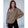 imageANRABESS Womens Oversized Sweatshirt Long Sleeve Henley Pullover Tops 2025 Fall Casual Button Up Loose Fit Teen Girls OutfitsBrown
