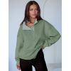 imageANRABESS Womens Oversized Sweatshirt Long Sleeve Henley Pullover Tops 2025 Fall Casual Button Up Loose Fit Teen Girls OutfitsGreen