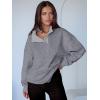 imageANRABESS Womens Oversized Sweatshirt Long Sleeve Henley Pullover Tops 2025 Fall Casual Button Up Loose Fit Teen Girls OutfitsGrey