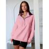 imageANRABESS Womens Oversized Sweatshirt Long Sleeve Henley Pullover Tops 2025 Fall Casual Button Up Loose Fit Teen Girls OutfitsPink
