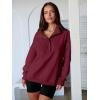 imageANRABESS Womens Oversized Sweatshirt Long Sleeve Henley Pullover Tops 2025 Fall Casual Button Up Loose Fit Teen Girls OutfitsWine Red