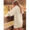 imageANRABESS Womens Sweater Dress Oversized Cable Knit Chunky Long Sleeve Short Dresses 2025 Fall Outfits Vacation Winter ClothesBeige
