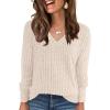 imageANRABESS Long Sleeve Shirts for Women V Neck Casual Fall Tops Loose Fit Lightweight Sweaters Tunic Fashion 2025 ClothesBeige