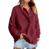 imageANRABESS Womens Oversized Sweatshirt Long Sleeve Henley Pullover Tops 2025 Fall Casual Button Up Loose Fit Teen Girls OutfitsWine Red