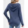 imageANRABESS Hoodies for Women Long Sleeve Shirts Ribbed Knit Loose Fit Pullover Sweatshirts 2025 Fall Casual Hooded Sweater TopDark Blue