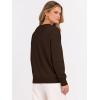 imageANRABESS Oversized Sweaters for Women Casual Crewneck Knit Lightweight Chest Pocket Pullover Top 2025 Fall Travel OutfitsCoffee