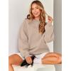 imageANRABESS Oversized Sweatshirt for Women Crewneck Y2K Hoodies Fleece Casual Comfy Pullover Top Fall Outfits Clothes 2025Apricot