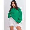 imageANRABESS Oversized Sweatshirt for Women Crewneck Y2K Hoodies Fleece Casual Comfy Pullover Top Fall Outfits Clothes 2025Grass