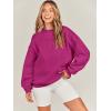 imageANRABESS Oversized Sweatshirt for Women Crewneck Y2K Hoodies Fleece Casual Comfy Pullover Top Fall Outfits Clothes 2025Light Pink