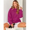 imageANRABESS Oversized Sweatshirt for Women Crewneck Y2K Hoodies Fleece Casual Comfy Pullover Top Fall Outfits Clothes 2025Light Pink