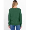 imageANRABESS Sweater for Women Long Sleeve Crewneck 2025 Fall Winter Soft Loose Fit Basic Knit Pullover Sweaters Top OutfitsForest Green