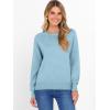 imageANRABESS Sweater for Women Long Sleeve Crewneck 2025 Fall Winter Soft Loose Fit Basic Knit Pullover Sweaters Top OutfitsLight Blue