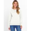 imageANRABESS Sweater for Women Long Sleeve Crewneck 2025 Fall Winter Soft Loose Fit Basic Knit Pullover Sweaters Top OutfitsWhite