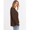imageANRABESS Sweaters for Women 2025 Fall Long Sleeve Casual Loose Fit Knitted High Low Hem Basic Pullover Sweater TopsCoffee