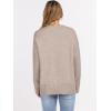 imageANRABESS Sweaters for Women 2025 Fall Long Sleeve Casual Loose Fit Knitted High Low Hem Basic Pullover Sweater TopsKhaki