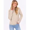 imageANRABESS Sweaters for Women Long Sleeve Cropped Lightweight 2025 Fall Fashion Knit Crewneck Pullover Top Soft Trendy OutfitsAlmond