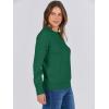 imageANRABESS Sweaters for Women Long Sleeve Lightweight Crewneck Soft Basic Knit Loose Fit Pullover Top 2025 Fall Trendy OutfitsForest Green