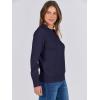imageANRABESS Sweaters for Women Long Sleeve Lightweight Crewneck Soft Basic Knit Loose Fit Pullover Top 2025 Fall Trendy OutfitsNavy Blue