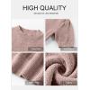 imageANRABESS Sweaters for Women Puff Short Sleeve Pullover Knit Blouses Casual Business Work Tops T Shirts 2025 Summer OutfitsGray Purple