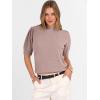 imageANRABESS Sweaters for Women Puff Short Sleeve Pullover Knit Blouses Casual Business Work Tops T Shirts 2025 Summer OutfitsGray Purple