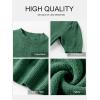imageANRABESS Sweaters for Women Puff Short Sleeve Pullover Knit Blouses Casual Business Work Tops T Shirts 2025 Summer OutfitsGreen