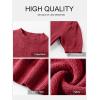 imageANRABESS Sweaters for Women Puff Short Sleeve Pullover Knit Blouses Casual Business Work Tops T Shirts 2025 Summer OutfitsRed